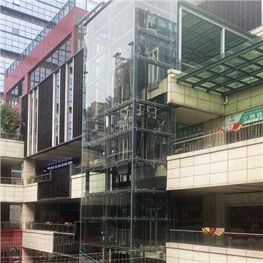 लिफ्ट ग्लास परदा दीवार